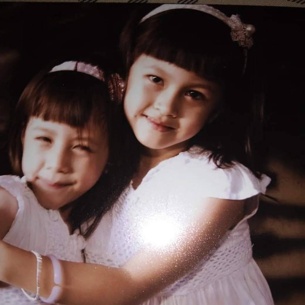 Masa Kecil Adhisty Zara dan Hasyakyla (Credit: Instagram/hasyakyla)