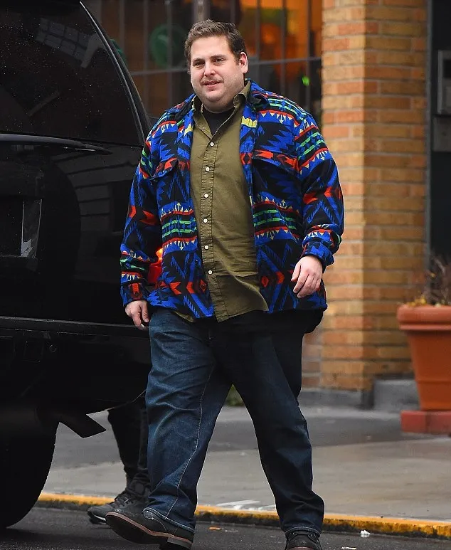 Jonah Hill di tahun 2011 masih gemuk © via dialymail.co.uk