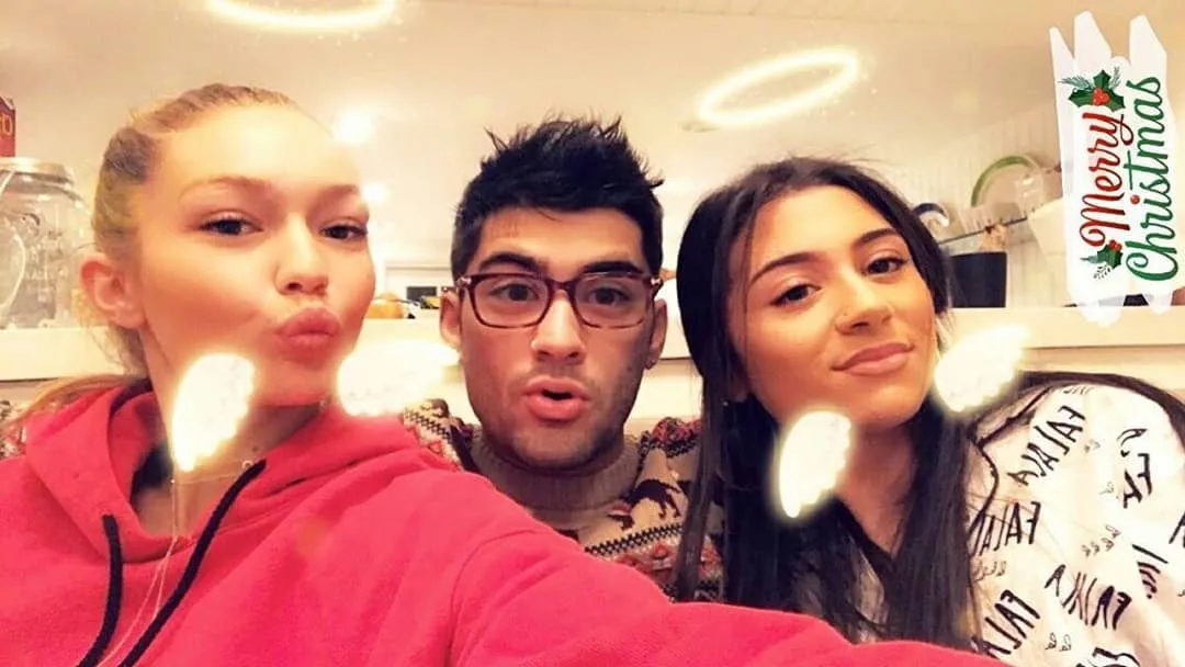 Gigi Hadid kedatangan keluarga Zayn. Credit: Instagram.com/gigihadid