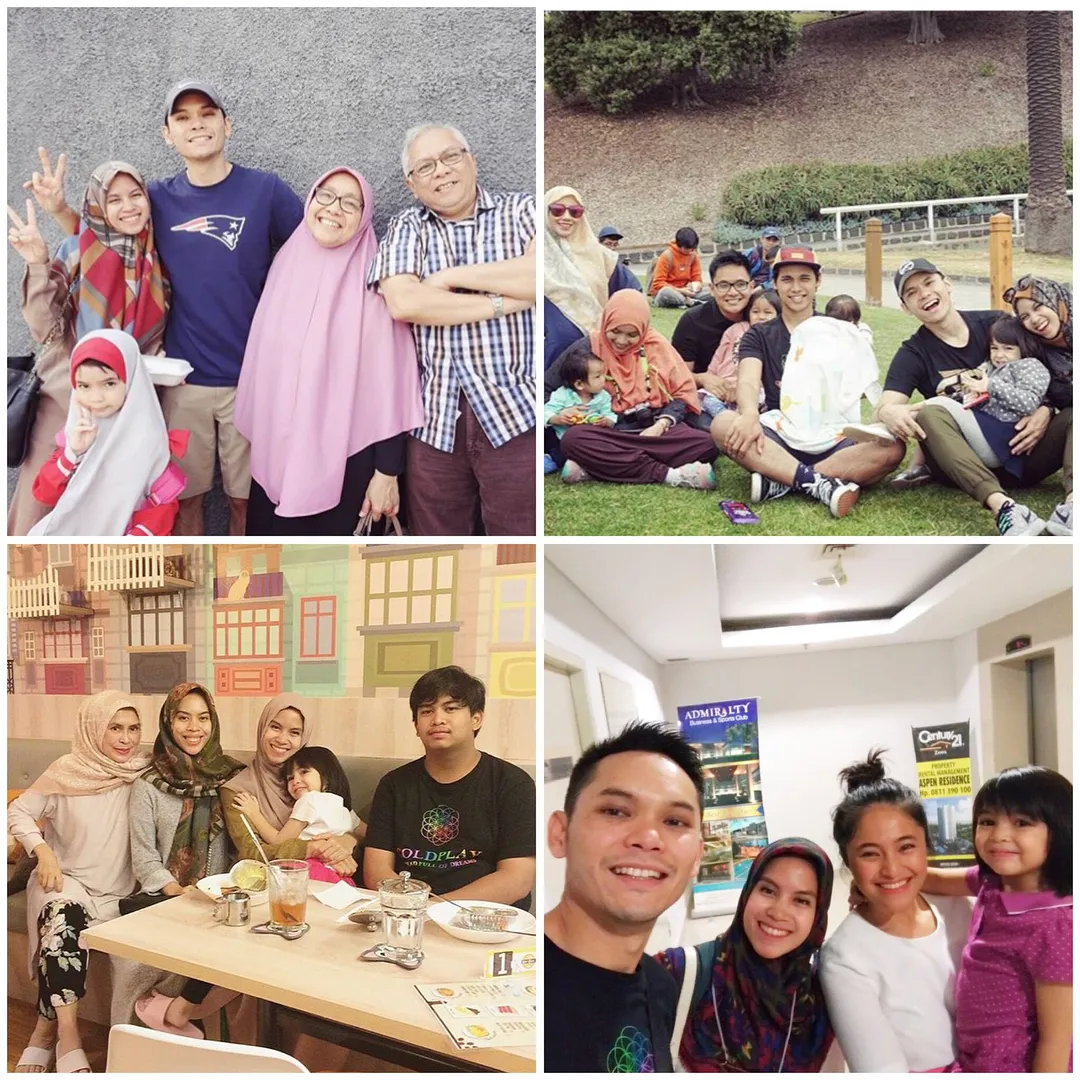 Semoga keluarga Ben, Ines dan Chacha selalu harmonis! / Credit: @nesyanabila
