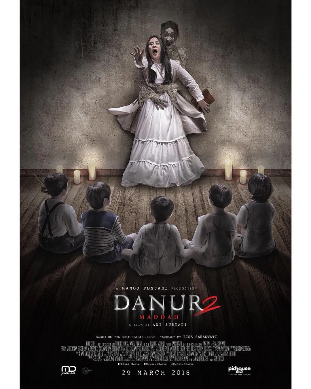Poster resmi 'DANUR 2: MADDAH' / Credit: @manojpunjabimd
