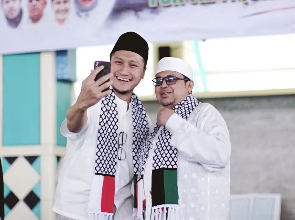 Arie Untung terlibat penggalangan dana untuk Palestina. cr: instagram.com/arieuntung