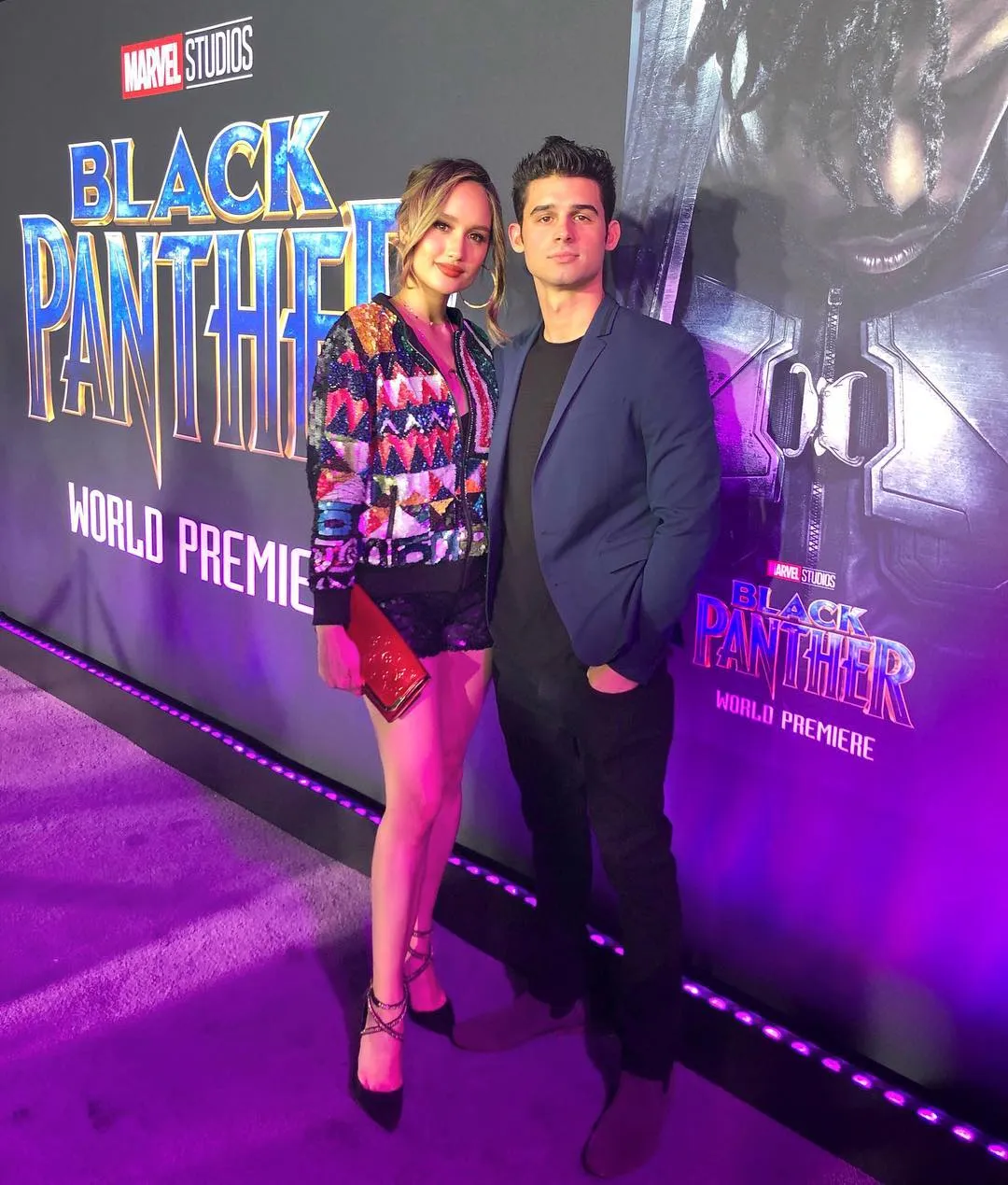Cinta hadiri gala premiere 'Black Panther' / Credit: @cintalaura