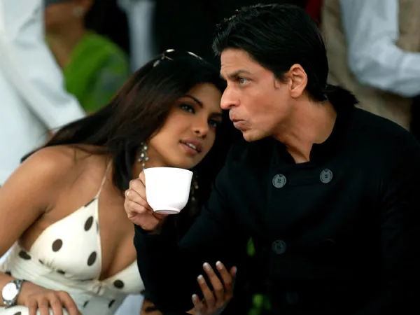 Shahrukh Khan dan Priyanka Chopra saat masih akrab. @oneindia.in