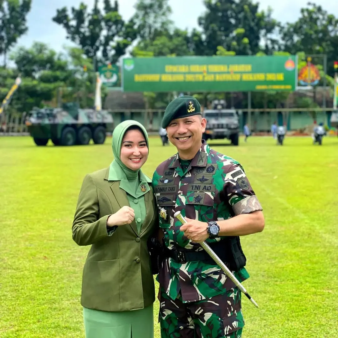 Potret Winda Khair yang Kini Jadi Ibu Persit (Credit: Instagram/windakhair)