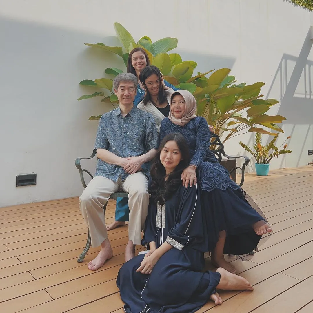 Potret Keluarga Yuki Kato (Credit: Instagram/reinakato)