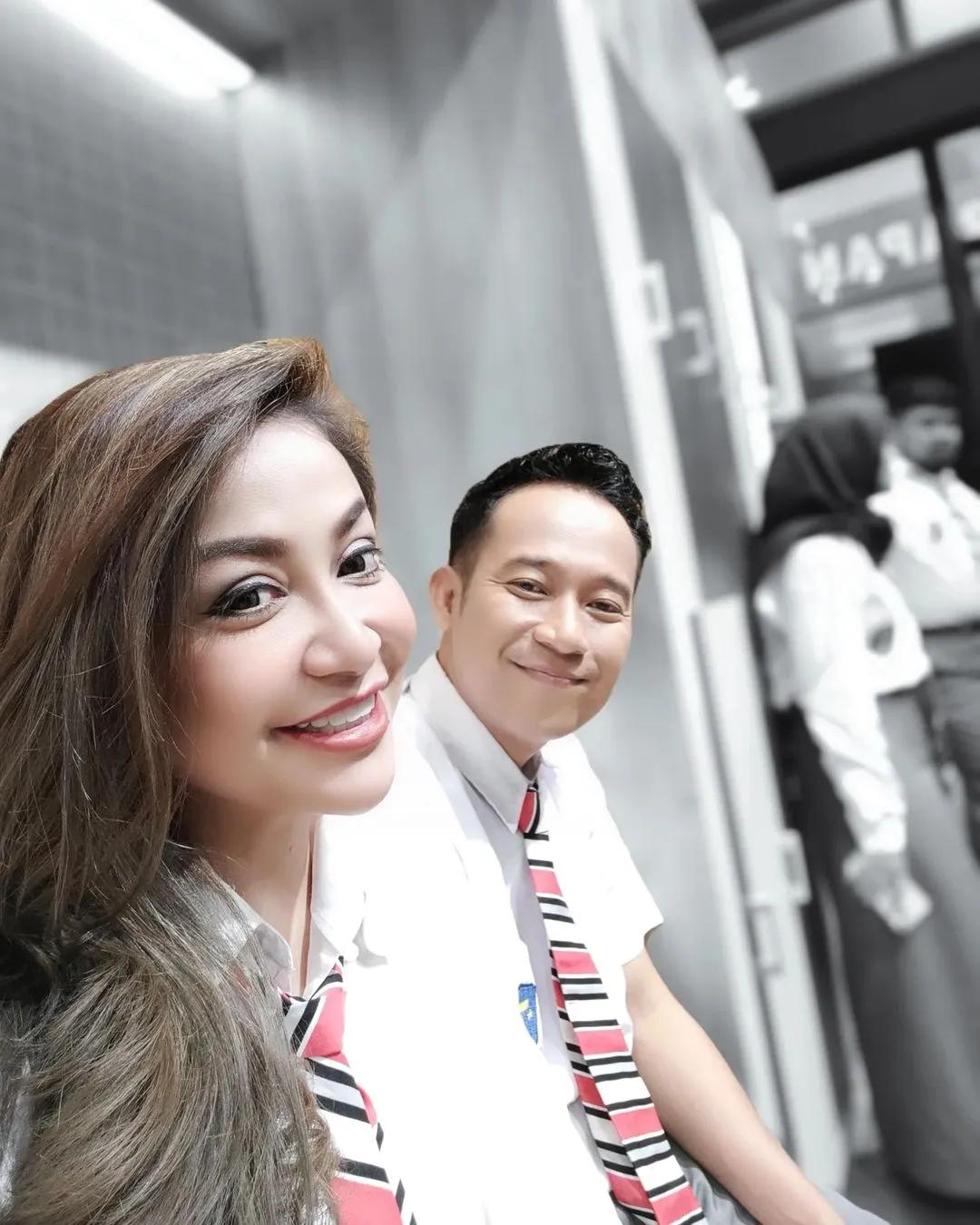 Potret Virnie Ismail dan Denny Cagur (Credit: Instagram/virnie_ismail)