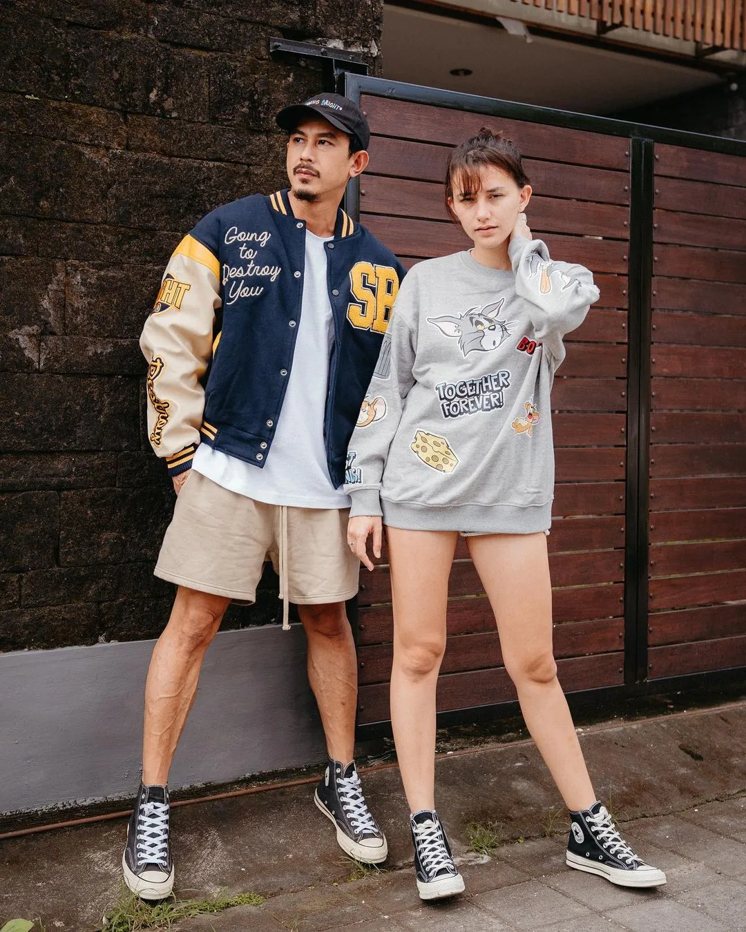 Dahlia Poland dan Fandy Christian (Credit: Instagram/dahliachr)