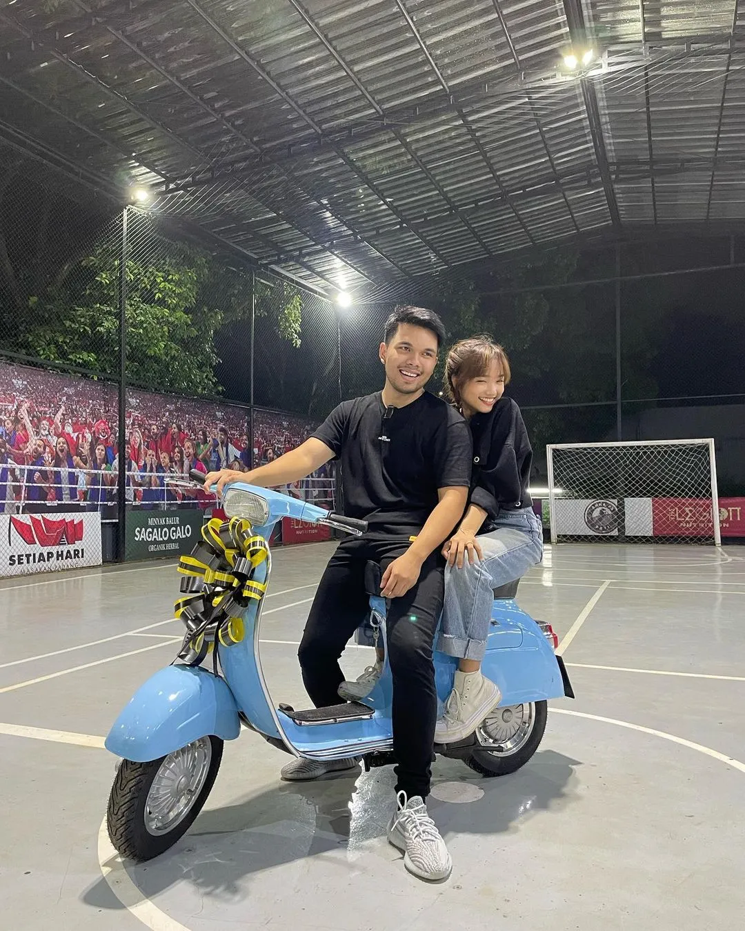 Fuji dan Thariq Halilintar (Credit: Instagram/fuji_an)