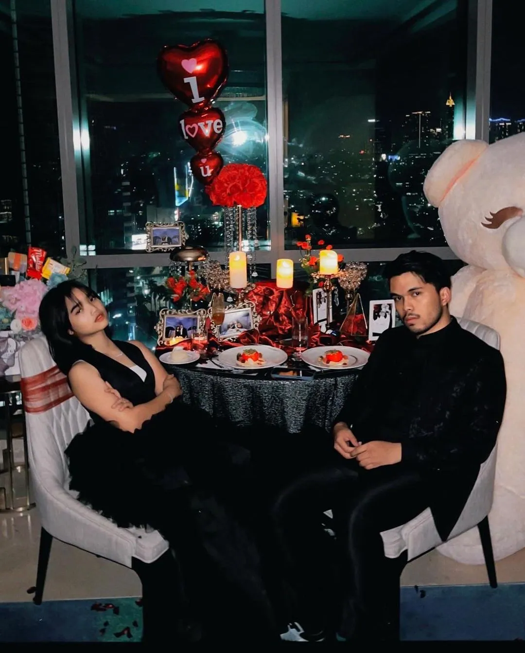 Fuji dan Thariq Halilintar (Credit: Instagram/fuji_an)