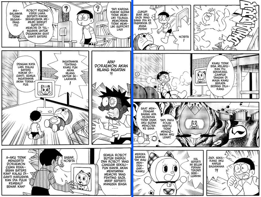 Intip Cerita  Komik  Terakhir Doraemon  Sangat Mengharukan 