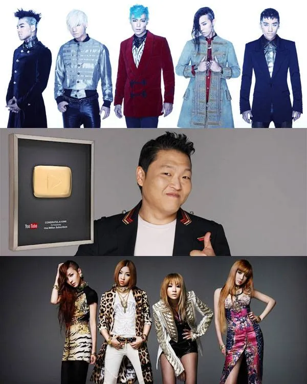 Big Bang - PSY - 2NE1 ©allkpop.com