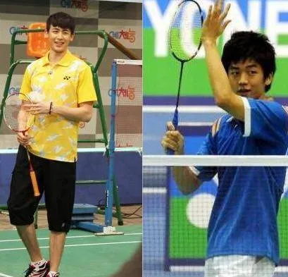 Nichkhun dan Lee Yong Dae saling adu badminton. Lebih keren siapa? ©allkpop.com
