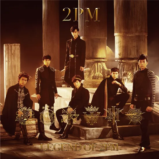 Cover album LEGEND OF 2PM yang sukses merajai chart musik di Jepang ©soompi.com