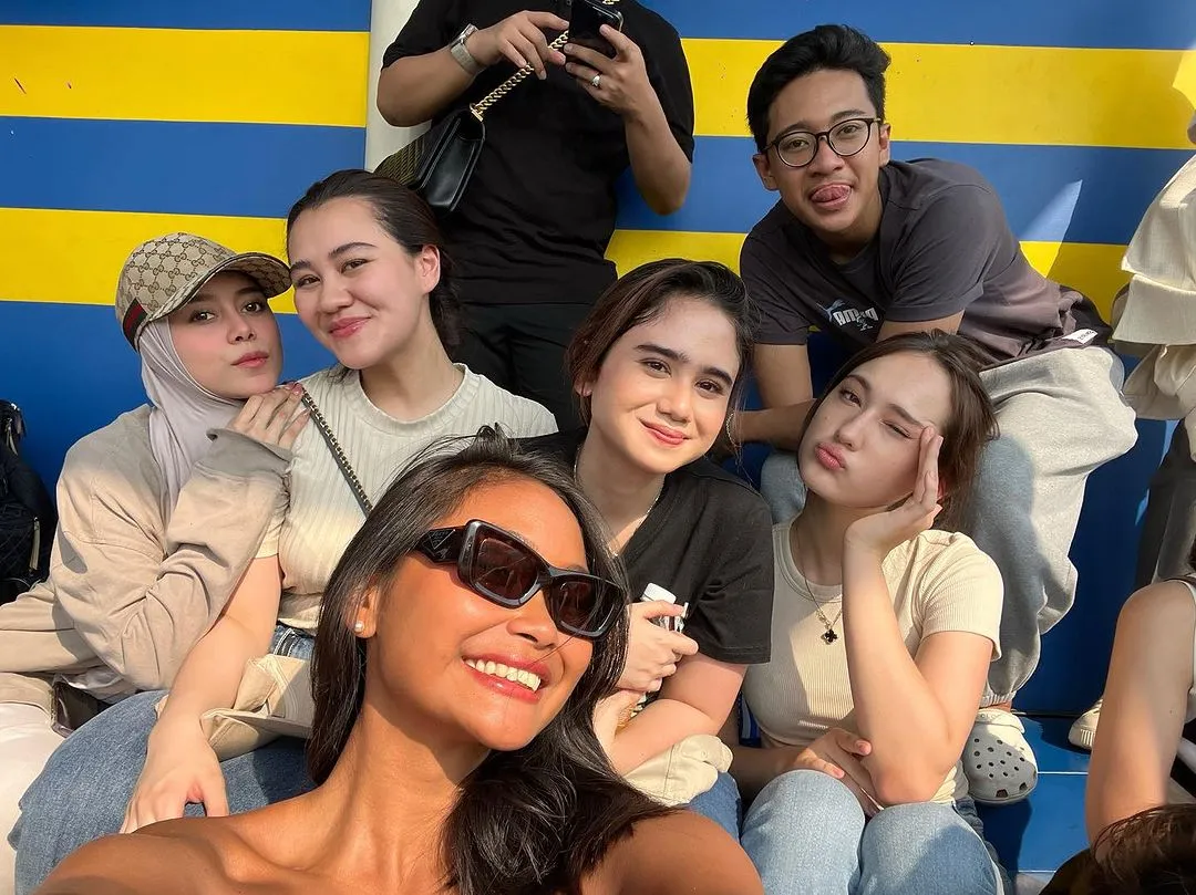 Potret para seleb cantik ngumpul nonton Celebrity Trofeo Cup 2023  (credit: Instagram.com/tissabiani/)