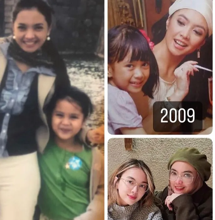 Potret anak Inggrid Kansil dari masa kecil hingga dewasa (credit: Instagram.com/ingrid_kansil/)