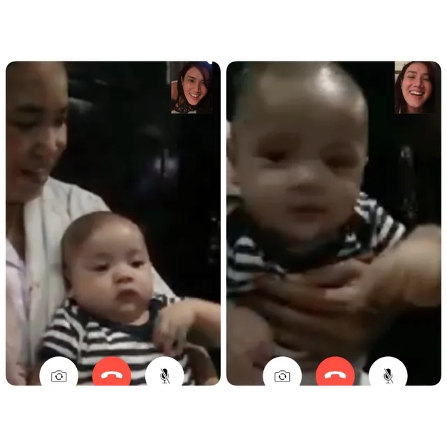 Mulan obati rindu dengan video call © Path