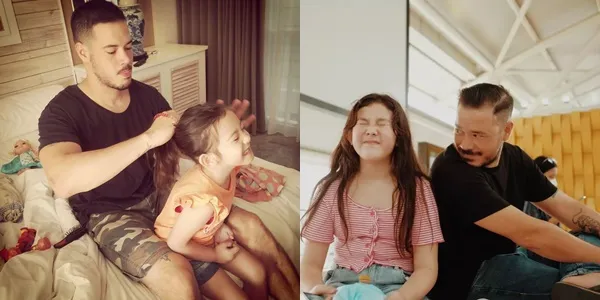 Potret dulu dan kini Zack Lee bersama Mikhaela Lee Juwono (credit: Instagram.com/zackleelife77/)