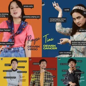 Karakter-Karakter yang ada di 'KLUB KECANDUAN MANTAN'