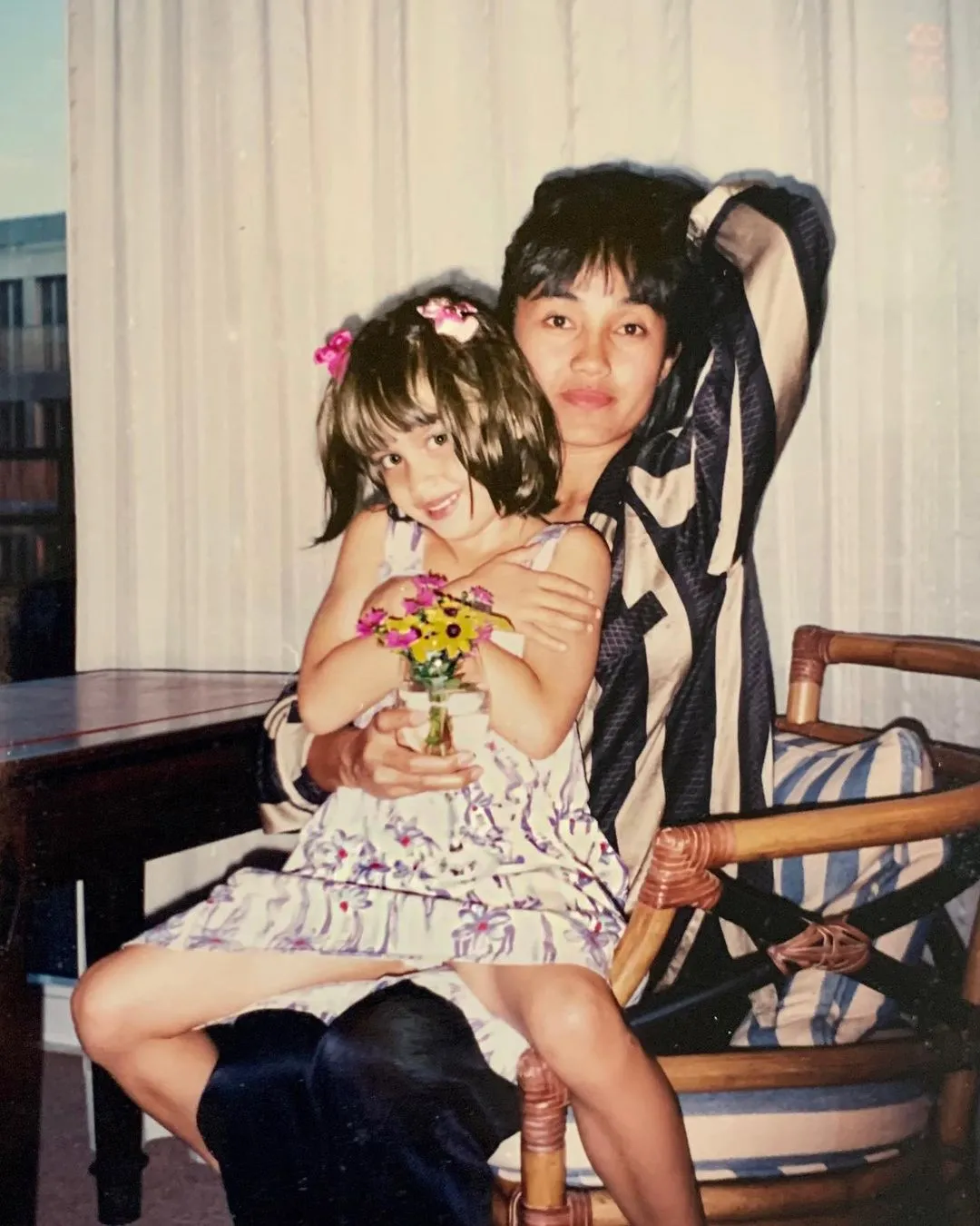 Potret Lawas Herdiana Kiehl dan Cinta Laura (Credit: Instagram/herdianak)