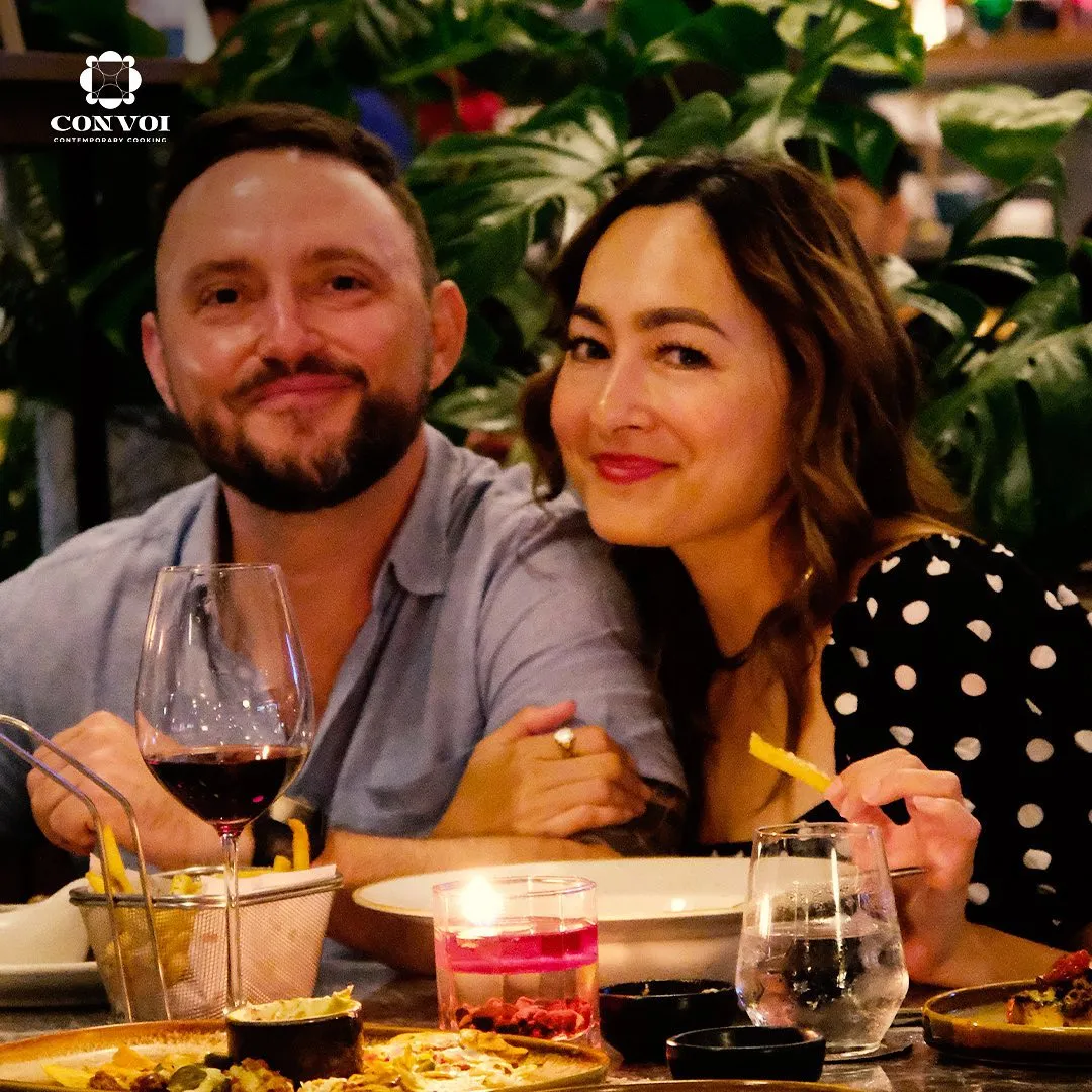 Potret Dewi Rezer dan Pacarnya (Credit: Instagram/convoijakarta)