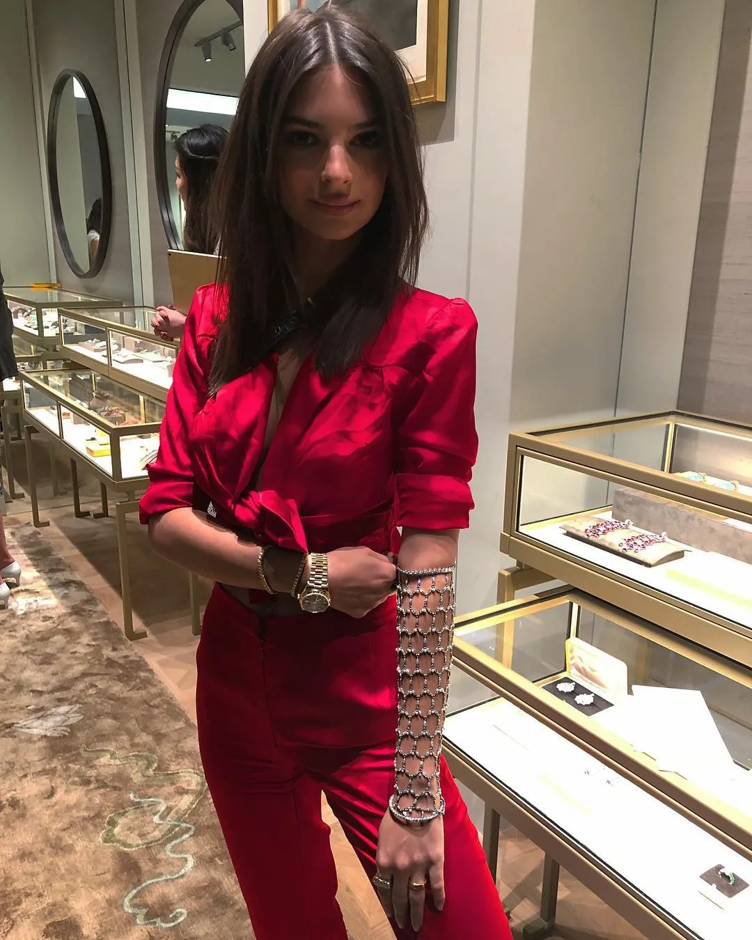 Sneakpeek yang dibagi oleh Emily untu MET Gala tahun ini. © Instagram.com/Emrata