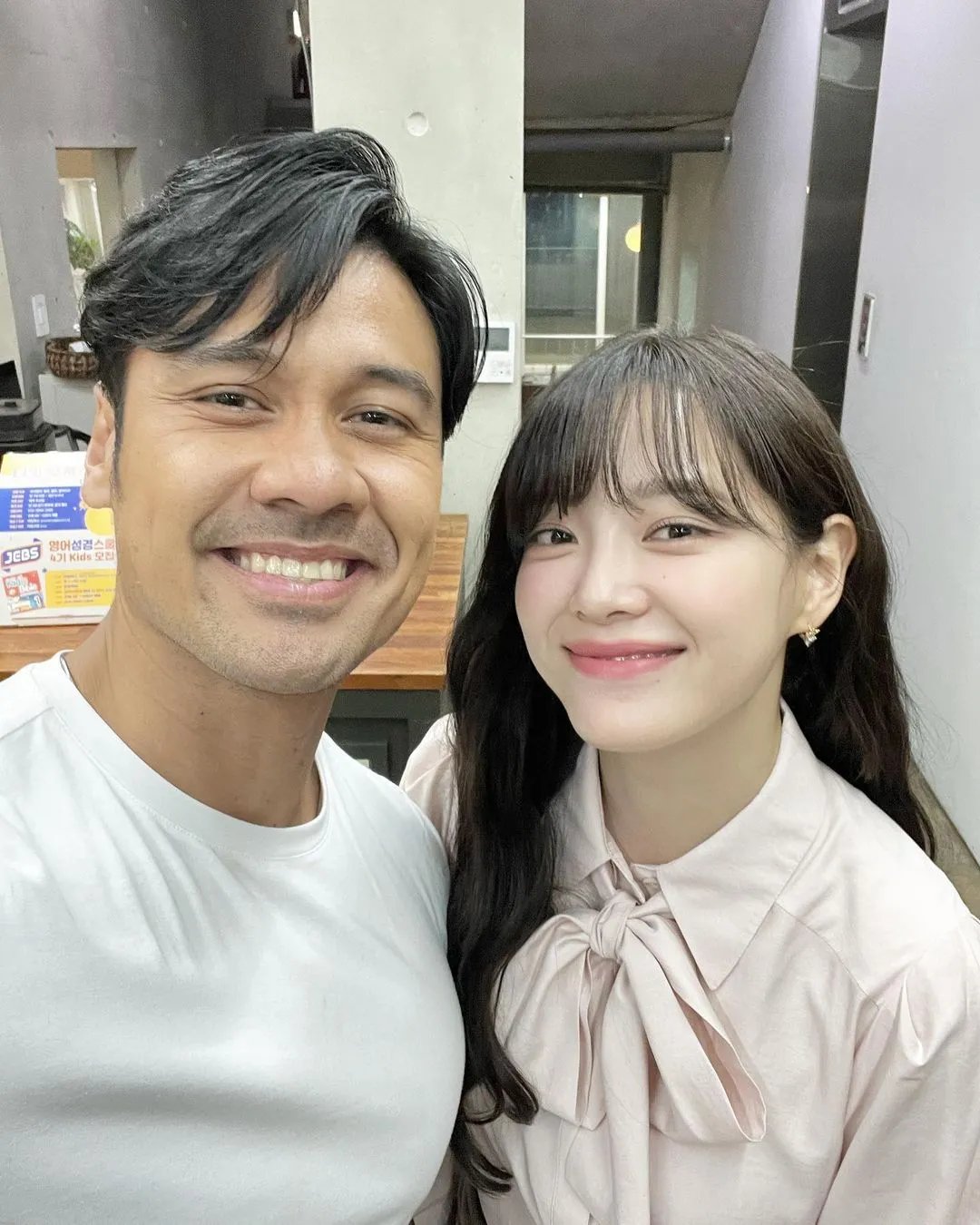 Kim Sejeong dan Chicco Jerikho (Credit: Instagram/chicco.jerikho)