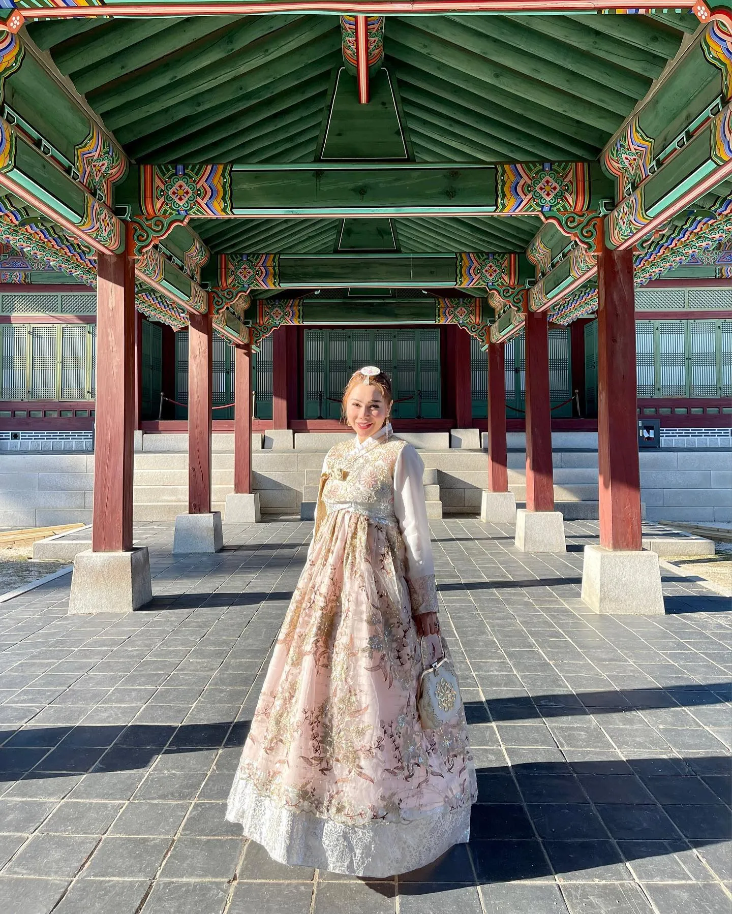 Potret di Istana Gyeongbok