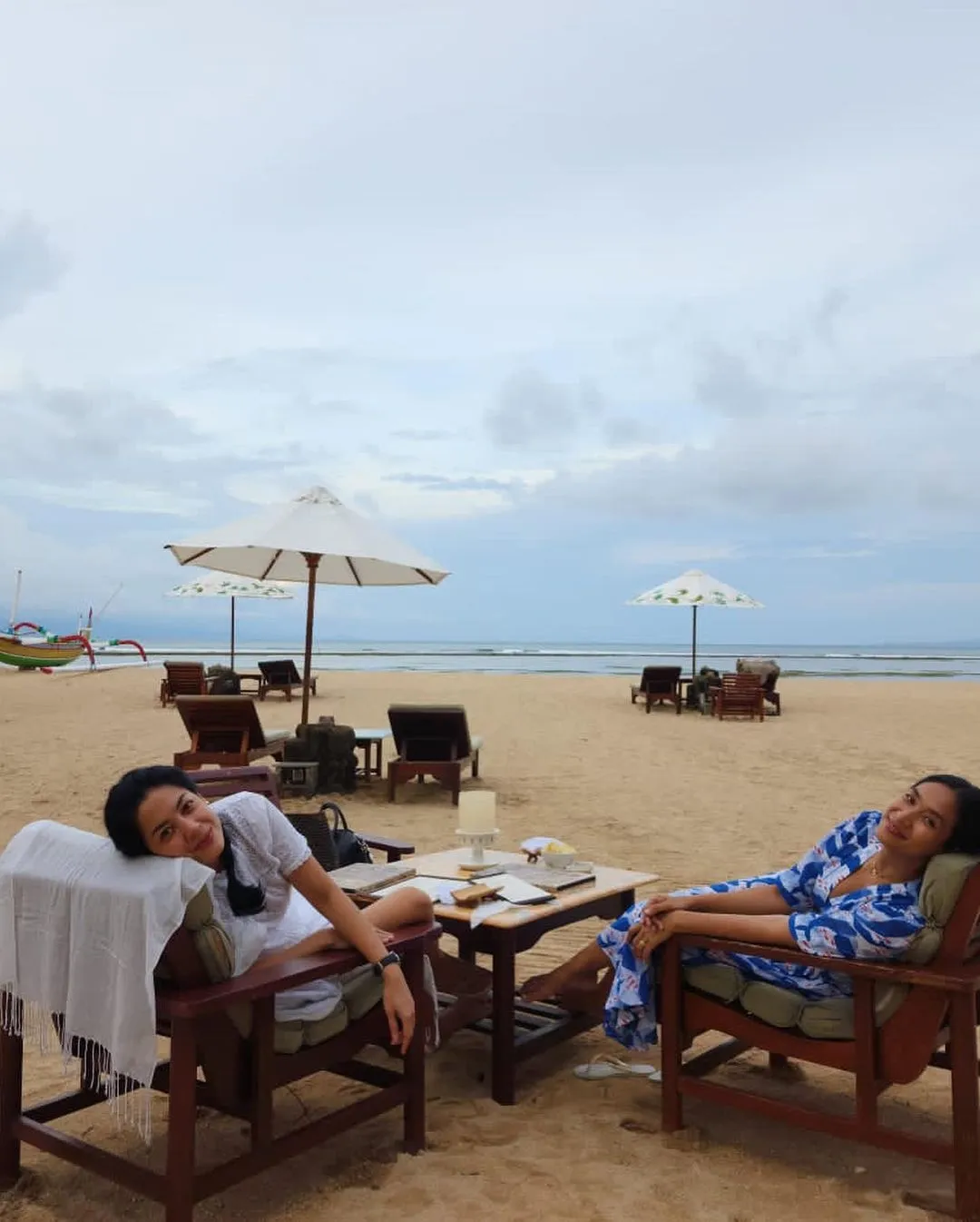 Potret Happy Salma dan Lulu Tobing (Credit: Instagram/happysalma)