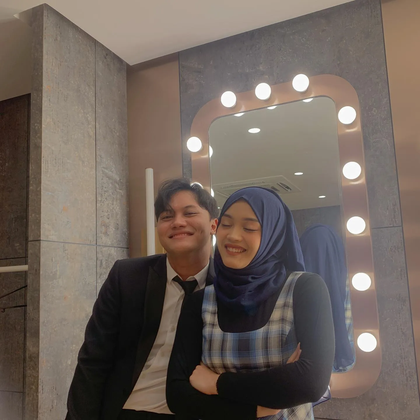 Rizky Febian dan Putri Delina