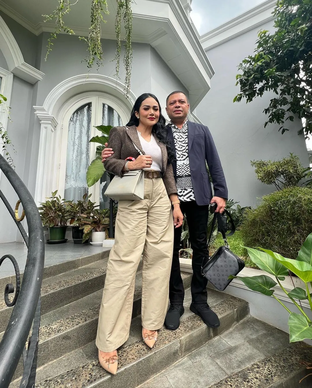 Krisdayanti dan Raul Lemos (Credit: Instagram/krisdayantilemos)