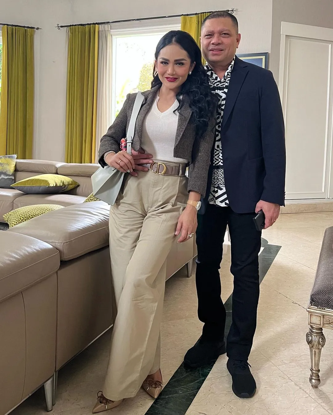 Krisdayanti dan Raul Lemos (Credit: Instagram/krisdayantilemos)