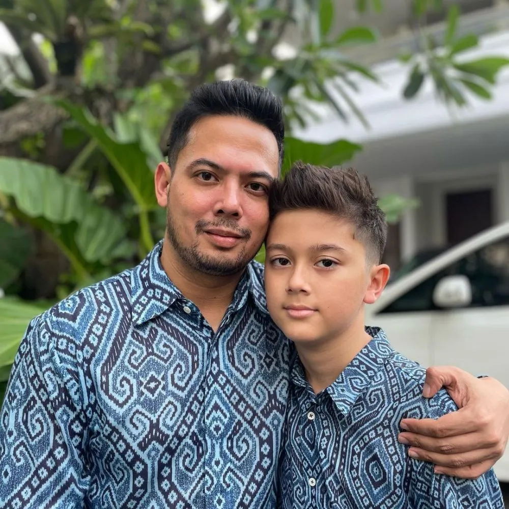 Potret dengan sang Papa