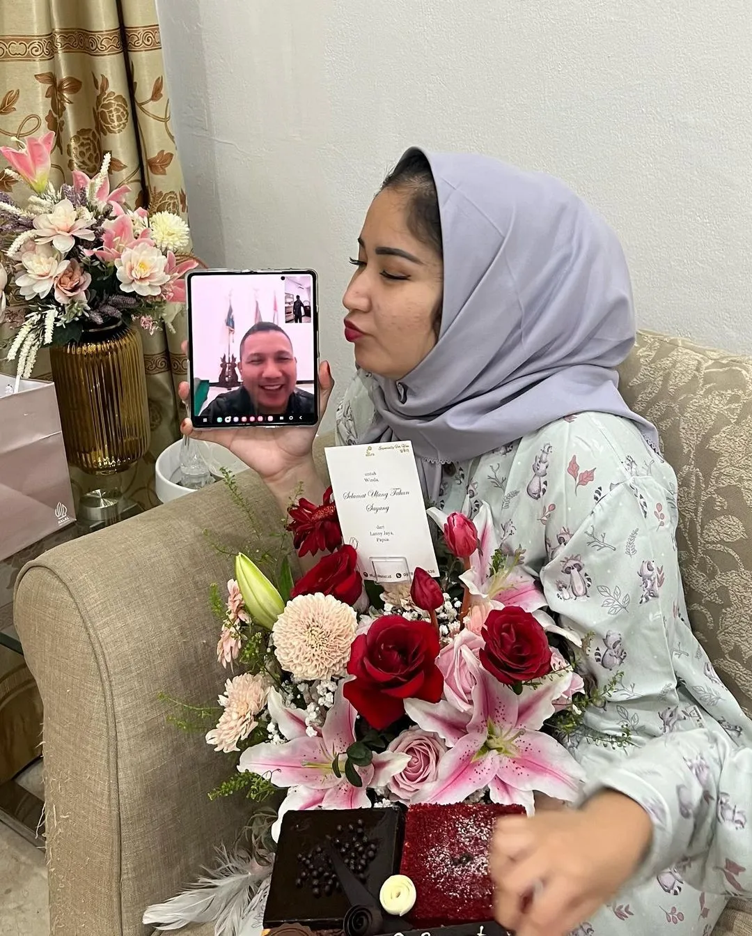 Potret Winda Khair yang Kini Jadi Ibu Persit (Credit: Instagram/windakhair)