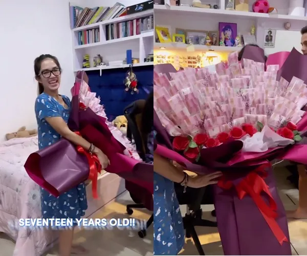Diberi Hadiah Uang Tunai