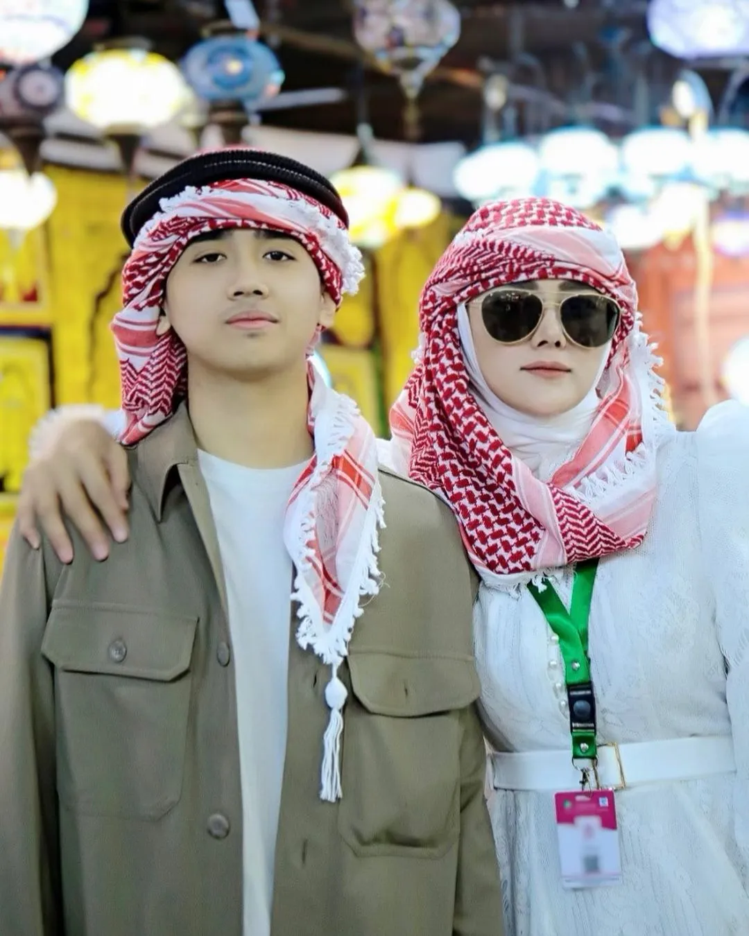 Potret Mulan Jameela dan Rafly Azis Putranya (Credit: Instagram/mulanjameela1)