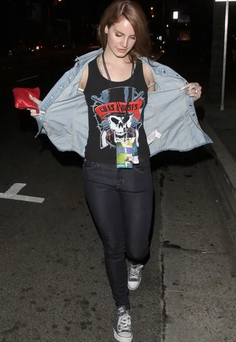 Lana Del Rey @foto: hudsonjeans.com