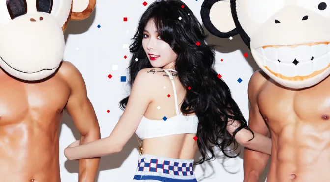 Lee Gook Ju Parodikan HyunA Red