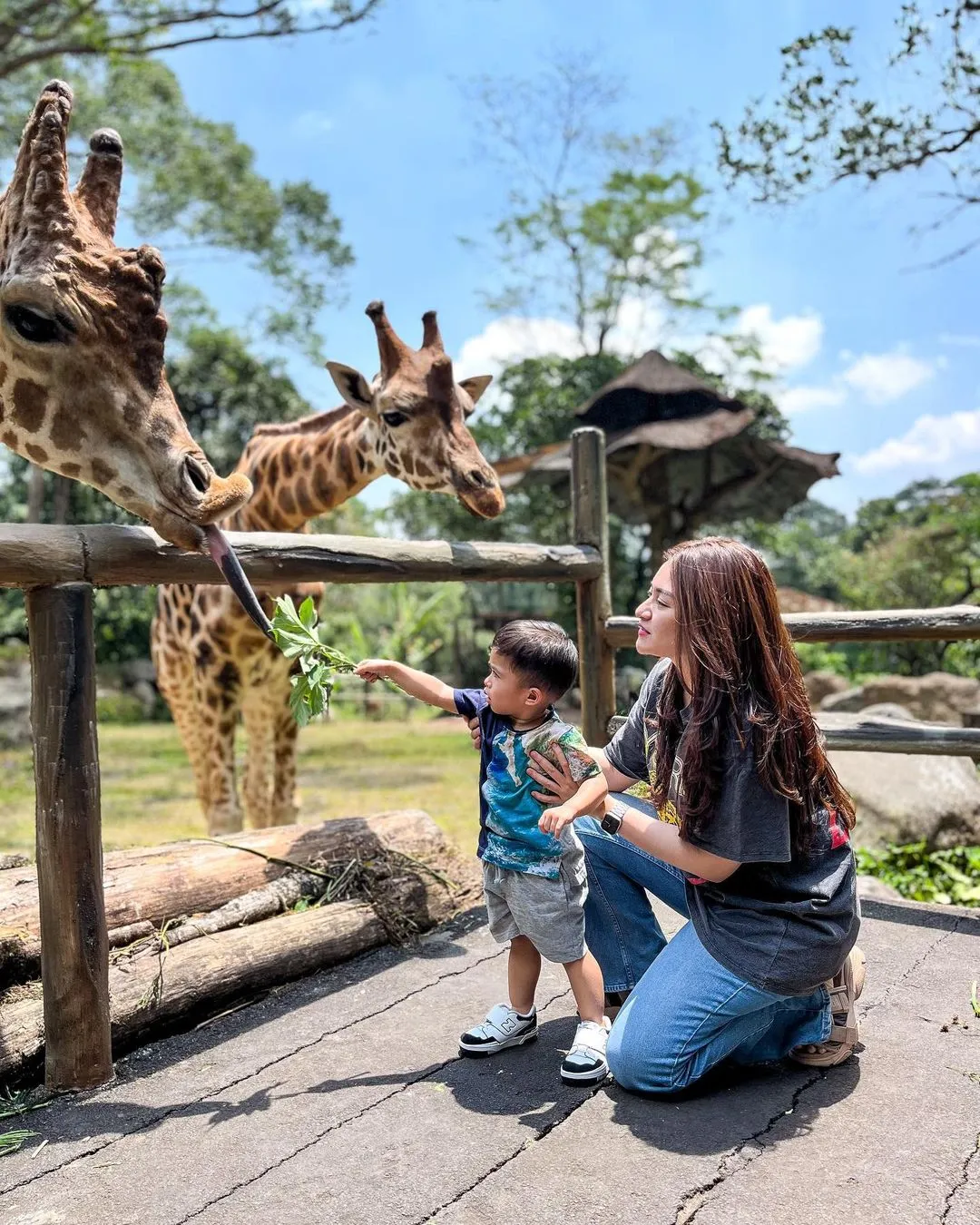 Ajak Adzam Bermain ke Kebun Binatang