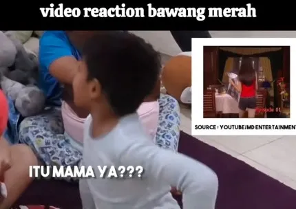 Anak Nia Ramadhani Nonton Sinetron BAWANG MERAH BAWANG PUTIH (Credit: TikTok/niaramadhani.fansupdate)