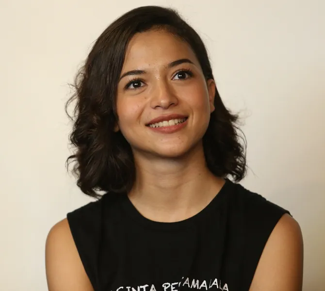 Sifat Chicco yang penuh tanggung jawab membuat Putri mantap menerima pinangannya. © KapanLagi.com/Agus Apriyanto