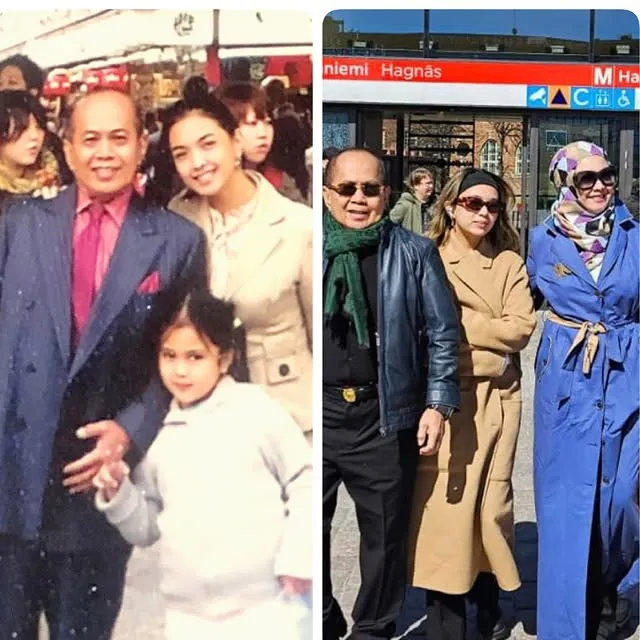 Potret anak Inggrid Kansil dari masa kecil hingga dewasa (credit: Instagram.com/ingrid_kansil/)