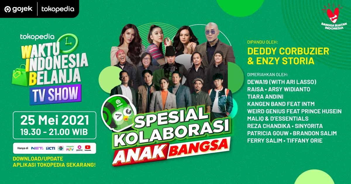 waktu indonesia belanja tv show spesial kolaborasi anak bangsa, seperti apa?