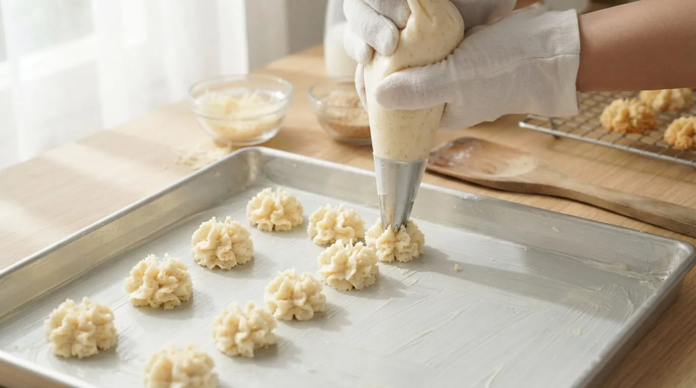 Tips Membuat Kue Sagu agar Hasilnya Maksimal. Foto: AI Generated