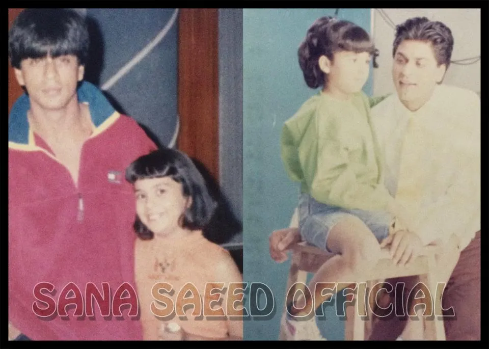 Sana kecil. @sanasaeedofficial