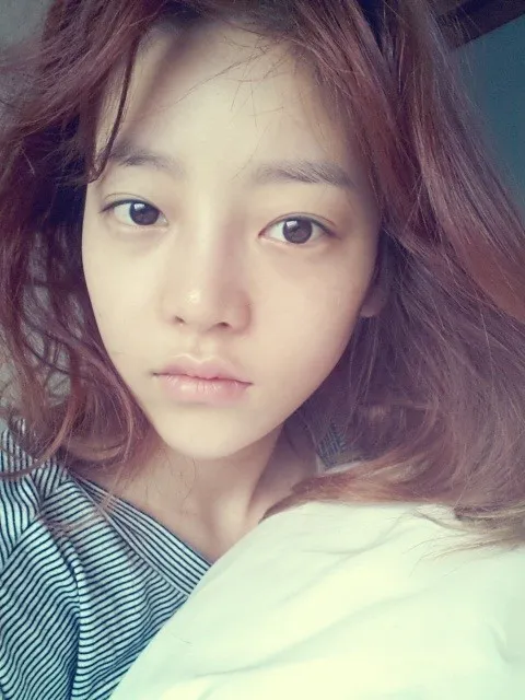 Goo Hara KARA self camera via Twitter