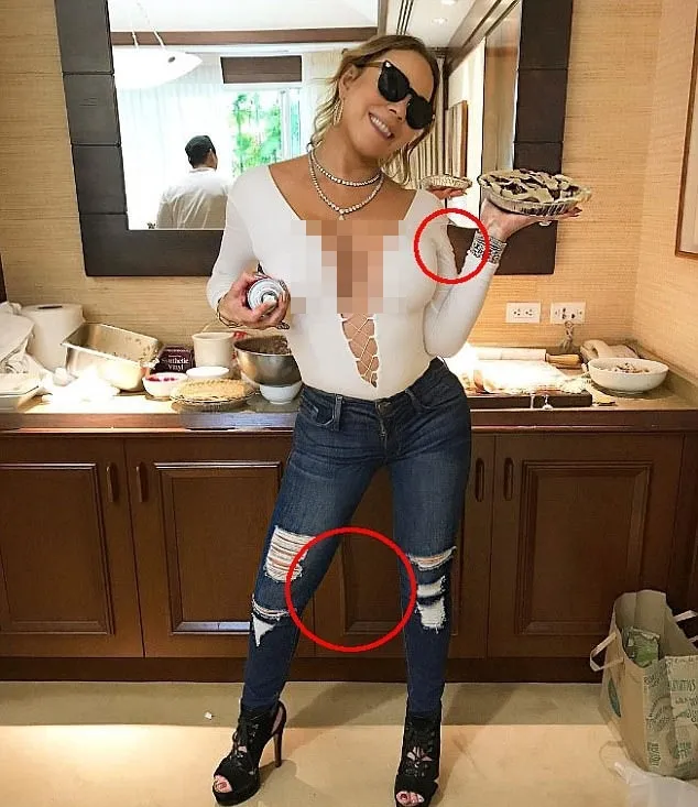 Sebelumnya Mariah Carey juga ketahuan edit foto © Instagram.com/mariahcarey