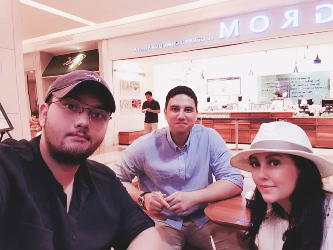 Potret Meriam Bellina dan Dua Putranya (Credit: Instagram/bellinamer)