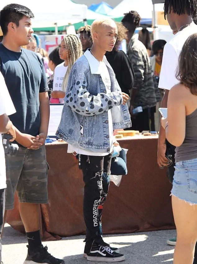Jaden tak dimarahi orangtuanya, meski kerap dandan 'aneh' © dailymail.co.uk