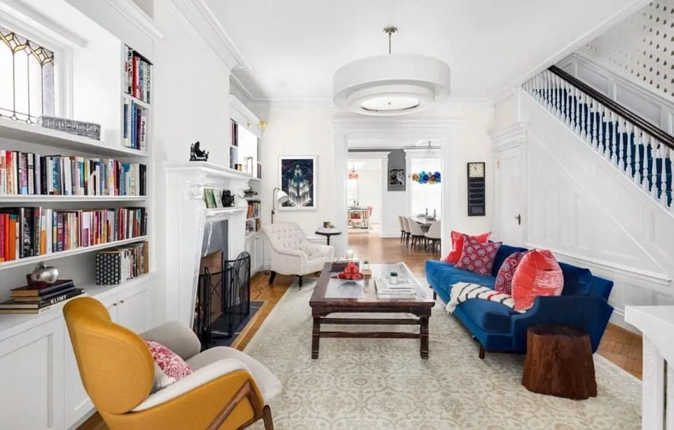 Salah satu ruangan di rumah Emily dan John © Vanity Fair